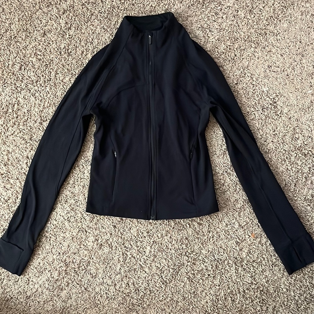 lululemon black size 6 define jacket